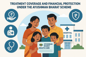 Treatment Coverage and Financial Protection Under the Ayushman Bharat Scheme