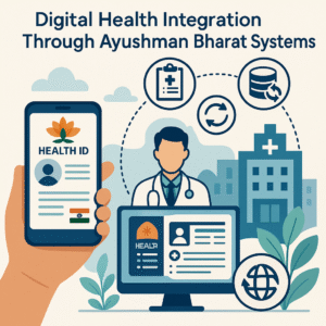 Digital Health Integration Through Ayushman Bharat Systems