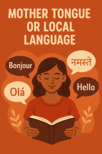 Focus on Mother Tongue or Local Language