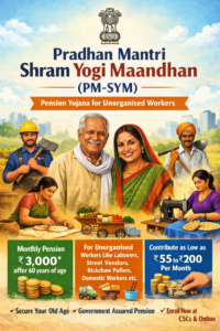 Pradhan Mantri Shram Yogi Maandhan (PM-SYM)