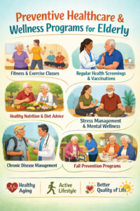 Preventive Healthcare and Wellness Programs for Elderly