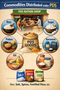 Commodities Distributed under PDS