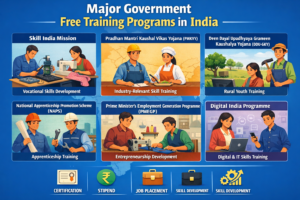 Major Government Free Training Programs in India