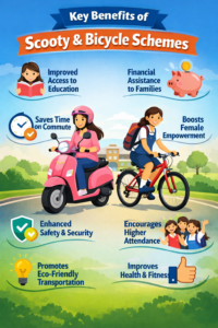 Key Benefits of Scooty & Bicycle Schemes