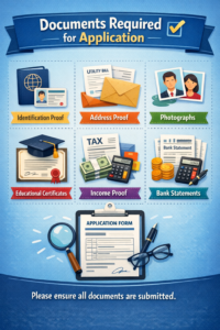Documents Required for Application