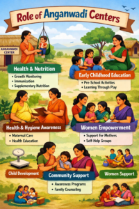 Role of Anganwadi Centers