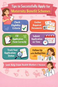 Tips to Successfully Apply for Maternity Benefit Schemes