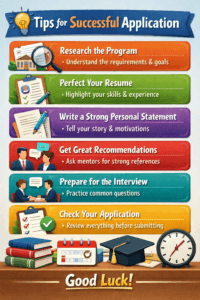 Tips for Successful Application