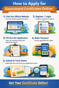 How to Apply for Government Certificates Online