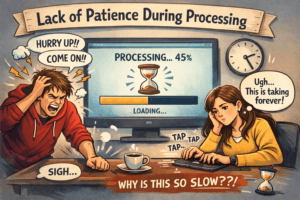 Lack of Patience During Processing