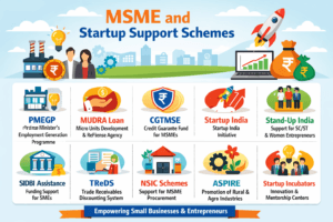 10. MSME and Startup Support Schemes