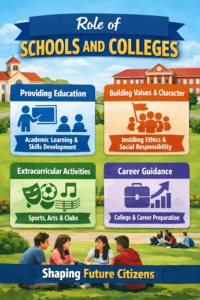 Role of Schools and Colleges