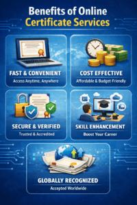 Benefits of Online Certificate Services