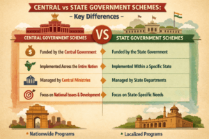 Central vs State Government Schemes: Key Differences