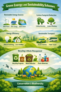 7. Green Energy and Sustainability Schemes