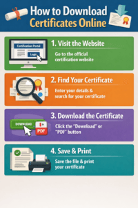 How to Download Certificates Online
